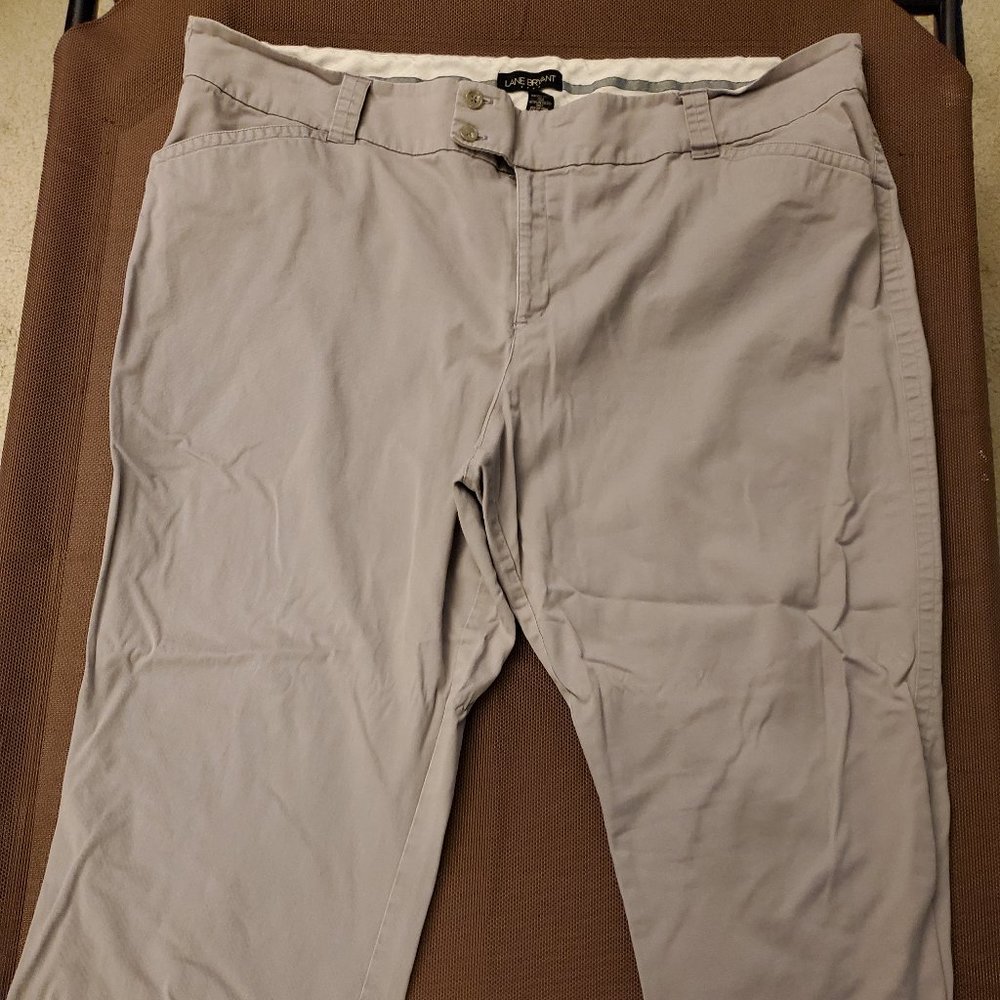 Grey pants Lane Bryant size 28